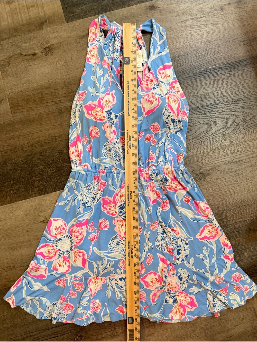 Lilly Pulitzer Camri Halter Romper "Bahamian Rhapsody" Size Medium - Picture 8 of 14
